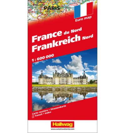 Frankreich Nord 1:600.000