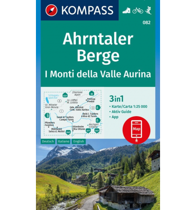 I Monti della Valle Aurina 1:25.000